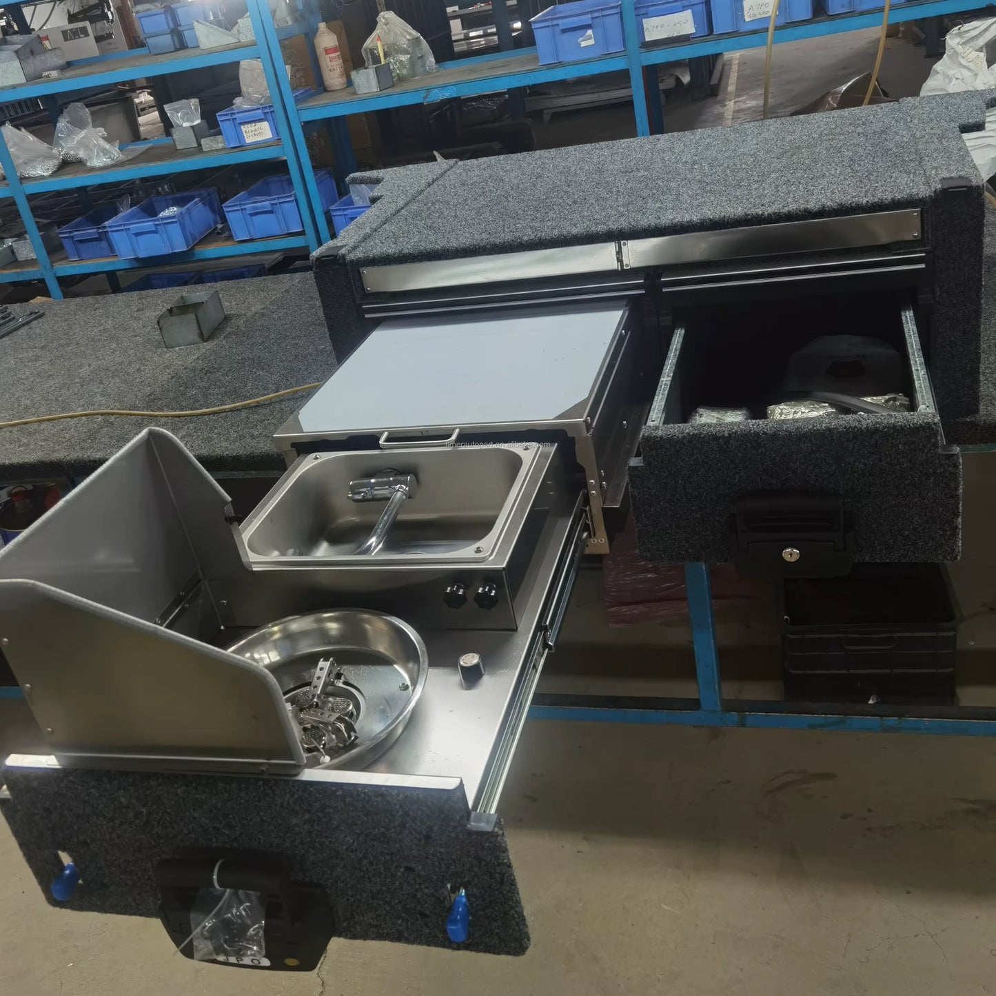 Kitchen with drawer