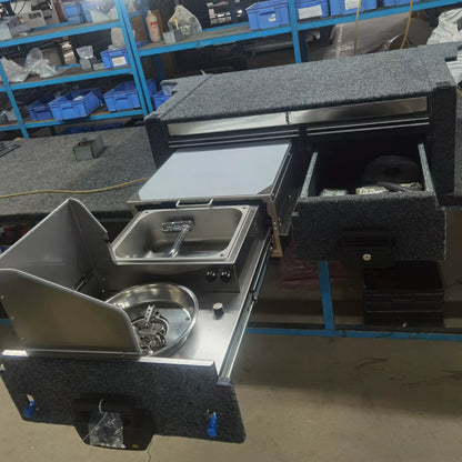 Kitchen with drawer